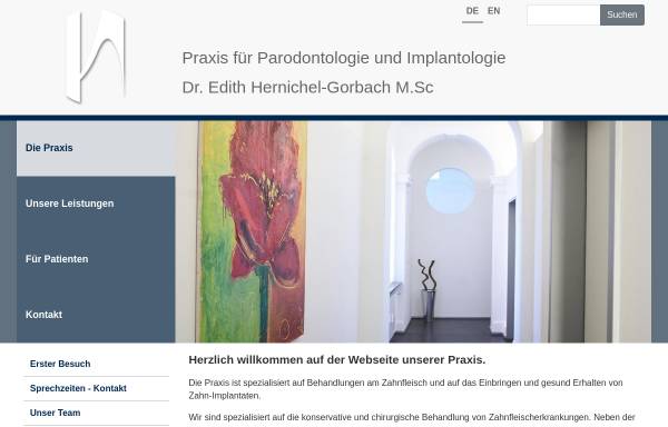 Vorschau von hernichel-gorbach.de, Hernichel-Gorbach, Dr. Edith