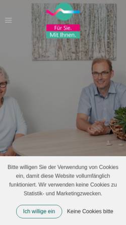 Vorschau der mobilen Webseite zentrum.ostebogen.de, Zentrum für Sozialpsychiatrie und Nervenheilkunde am Ostebogen