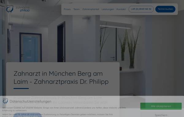 Vorschau von www.zahnarzt-schumacher.com, Zahnarztpraxis Dr. Schumacher