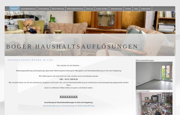 Vorschau von www.haushaltsaufloesung-kiel.de, Haushaltsauflösung in Kiel