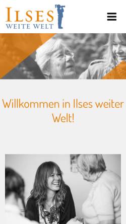 Vorschau der mobilen Webseite www.ilsesweitewelt.de, Ilses weite Welt GmbH & Co. KG