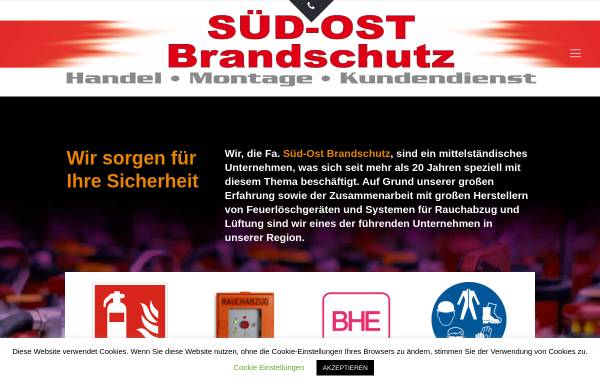 Vorschau von www.brandschutz-seidel.de, Brandschutz Hans-Werner Seidel
