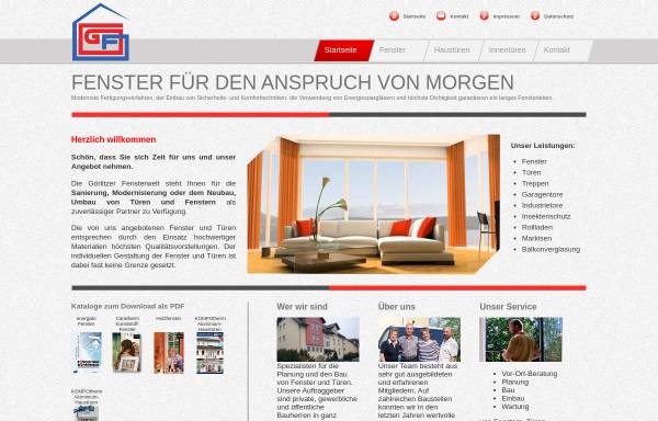 Vorschau von www.goerlitzer-fensterwelt.de, Görlitzer Fensterwelt