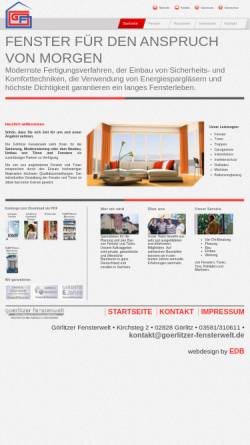 Vorschau der mobilen Webseite www.goerlitzer-fensterwelt.de, Görlitzer Fensterwelt