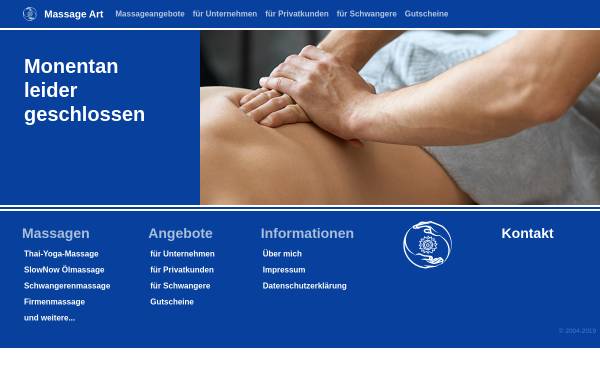 Vorschau von massage-art.de, Massage Art