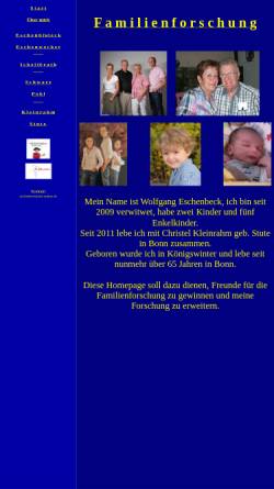 Vorschau der mobilen Webseite www.eschenbeck.net, Eschenbeck