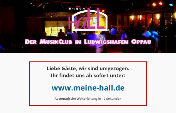 Vorschau von www.musichall-oppau.de, Diskothek Music Hall