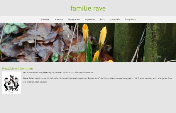 Vorschau von www.familie-rave.de, Rave