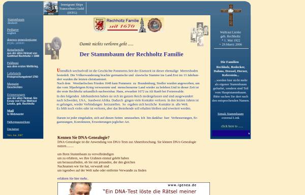 Vorschau von www.family-tree.de, Rechholtz