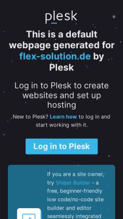 Vorschau der mobilen Webseite flex-solution.de, Flex-Solution Nikola Vasic
