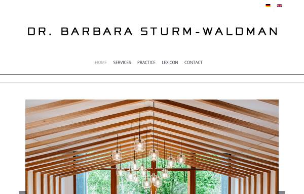 Vorschau von www.dr-barbara-sturm.de, Sturm, Dr. Barbara