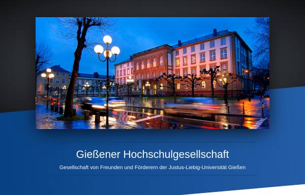 Vorschau von www.giessener-hochschulgesellschaft.de, Gießener Hochschulgesellschaft e.V.