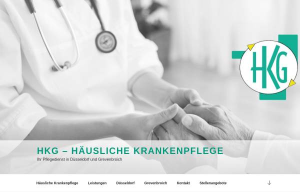Vorschau von www.pflegedienste-hkg.de, HKG - Häusliche Krankenpflege
