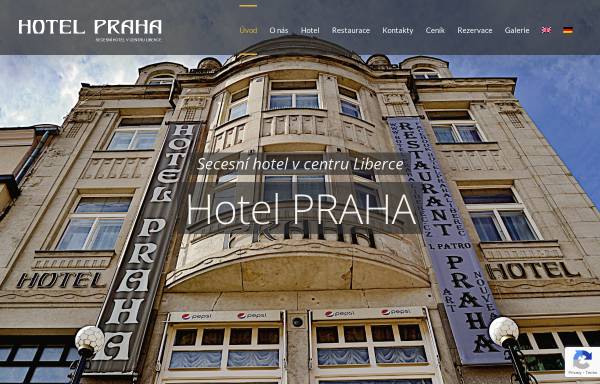 Vorschau von www.hotel-praha-liberec.cz, Hotel Praha