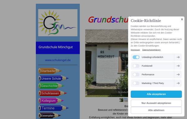 Vorschau von www.grundschule-moenchgut.de, Grundschule für Mönchgut und Gager