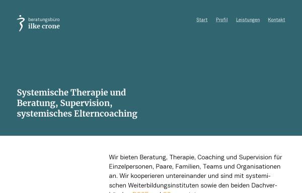 Vorschau von www.i-crone.de, Ilke Crone - Arbeits- und Organisationspsychologie