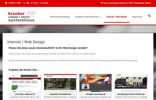 Vorschau von www.krocker-internetservice.de, Internetservice Tom Krocker