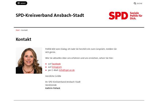 SPD Kreisverband Ansbach Stadt