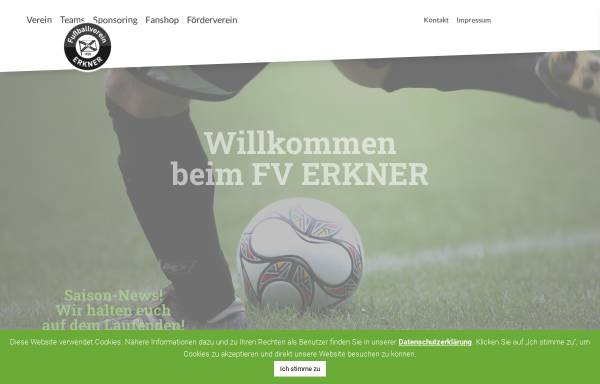 Vorschau von fv-erkner.de, Fußballverein Erkner 1920 e.V.