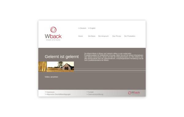Vorschau von wback.de, Wback GmbH