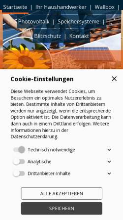 Vorschau der mobilen Webseite www.fachhandwerker24.de, Haushandwerker GmbH