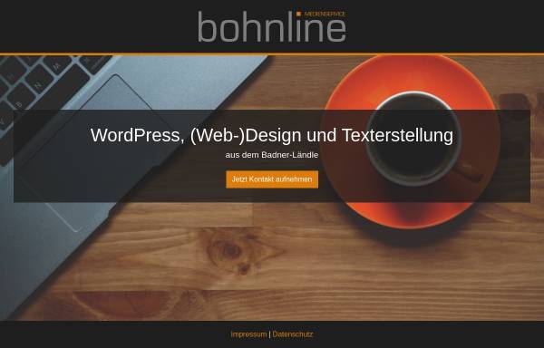 Vorschau von www.bohnline.net, Bohnline Medienservice GbR, Ralf Bohnert, Gabriele Klose