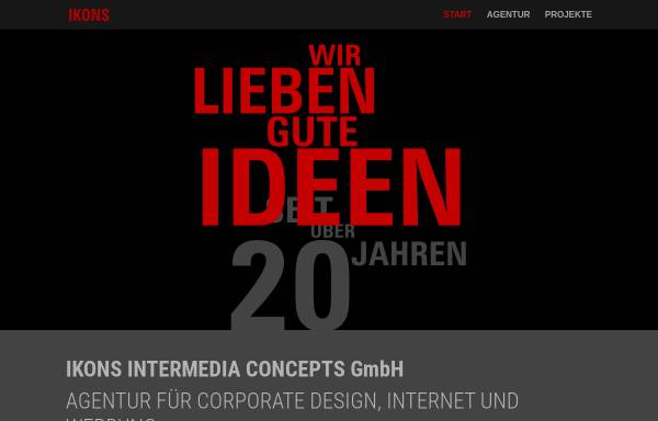 Vorschau von www.ikons.de, IKONS Intermedia Concepts GmbH
