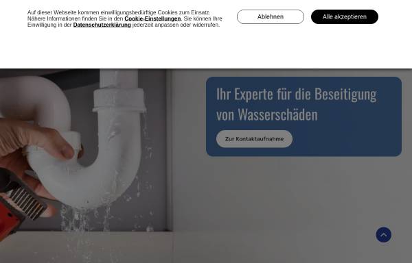 Vorschau von pfister-trocknung.de, Pfister Trocknungs-Service GbR