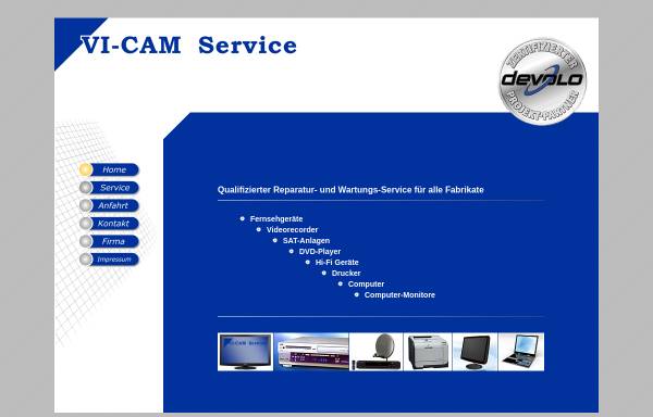 Vorschau von www.vicam-service.de, Vi-Cam-Service GbR
