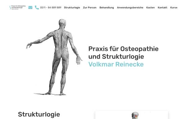Vorschau von www.osteopathie-niedersachsen.de, Volkmar Reinecke