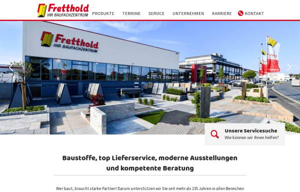 Vorschau von www.fretthold24.de, Heinrich Fretthold GmbH & Co. KG