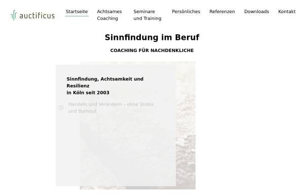 Vorschau von www.sinnfindung-im-beruf.de, Institut Sinnfindung im Beruf, Gregor Wilbers