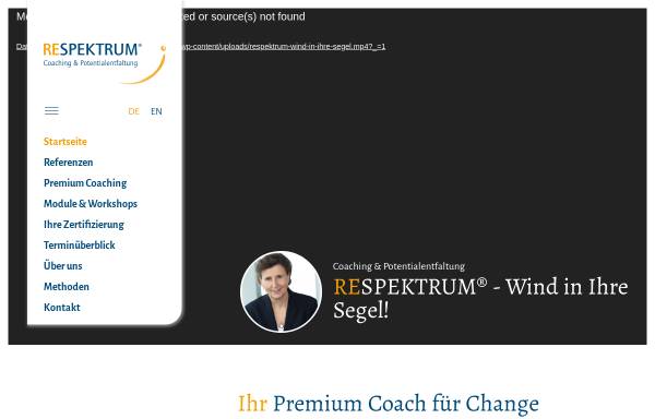 Vorschau von www.respektrum.de, Respektrum - Britta Reichard