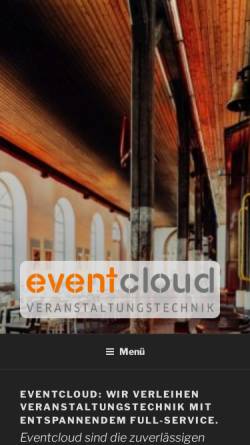 Eventcloud Veranstaltungstechnik & -service