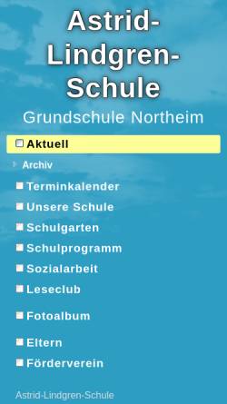 Vorschau der mobilen Webseite als-northeim.de, Astrid-Lindgren-Schule Northeim