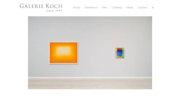 Vorschau von www.galeriekoch.de, Galerie Koch OHG