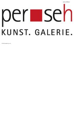 Vorschau der mobilen Webseite www.per-seh.de, Kunstgalerie per-seh - Frank Buchholz
