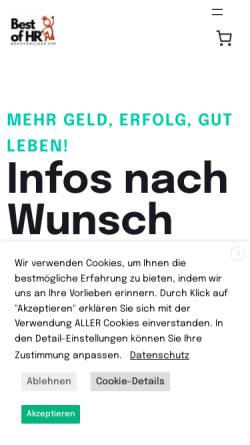Vorschau der mobilen Webseite berufebilder.de, Berufebilder.de