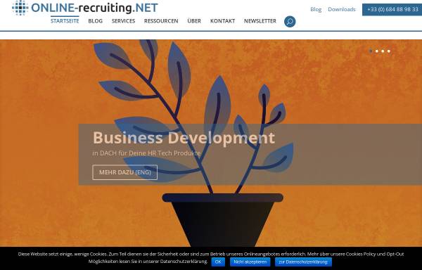 Vorschau von www.online-recruiting.net, Online-Recruiting.net