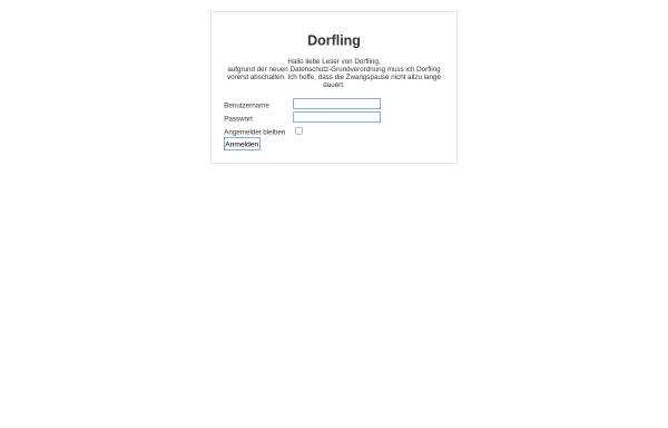 Vorschau von www.dorfling.de, Dorfling