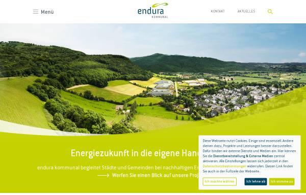 Vorschau von www.endura-kommunal.de, Endura kommunal GmbH