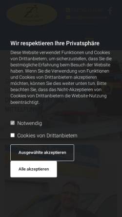 Vorschau der mobilen Webseite www.zyllaservice.de, Zylla Service GmbH