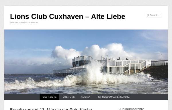 Vorschau von www.lions-cuxhaven-alte-liebe.de, Lions Club Cuxhaven - Alte Liebe