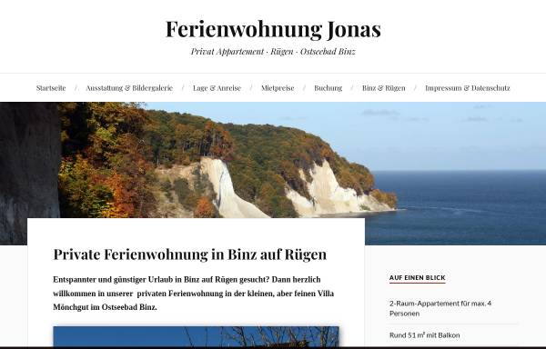 Vorschau von fewo.jonas-binz.de, Ferienwohnung Jonas
