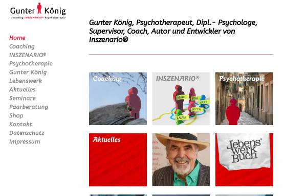 Vorschau von www.koenigscoaching.de, KönigsCoaching - Diplom-Psychologe, Supervisor BDP Gunter König