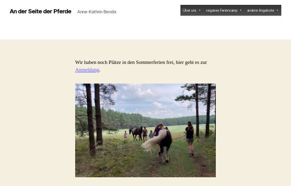 Vorschau von www.ponyfarmbendix.de, Ponyfarm Anne-K. Bendix