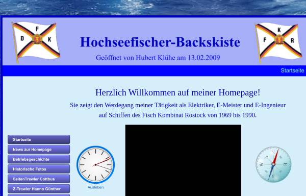 Vorschau von www.hochseefischer-backskiste.de, Klühe, Hubert