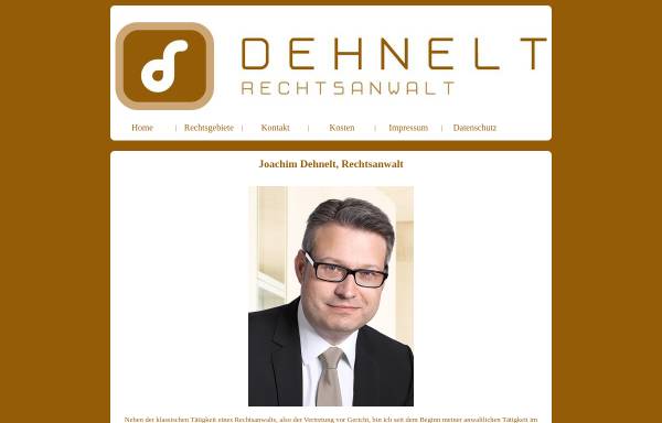 Rechtsanwalt Joachim Dehnelt