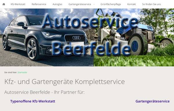 Vorschau von www.autoservice-beerfelde.de, Autoservice Beerfelde, Inhaber Lothar Fiedler