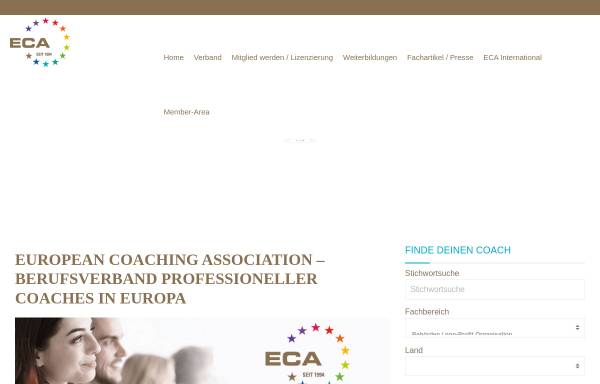 European Coaching Association e.V. (ECA)